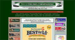 Desktop Screenshot of farmingdalevillage.com